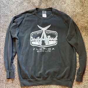 Comfort Colors Black Crewneck Sweater